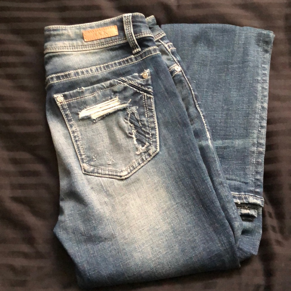 Buckle Black Jeans